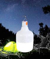 Lámpara De Camping LED Recargable Alta Potencia 200W 80W 60W Con Gancho Portátil Para Emergencias Exteriores BBQ Iluminación De Tenda Bombilla De Lámpara - details 1