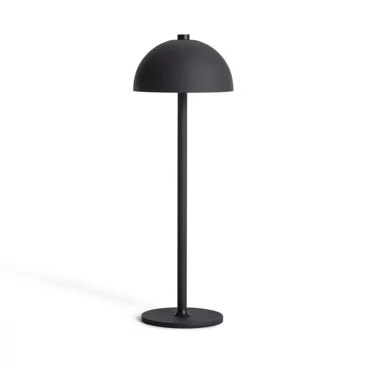 Ledkia Lámpara de Mesa LED Portátil con Batería USB Recargable Kael Negro - 1