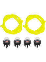 4 Pack De Bola De Primer Con Lines De Combustible Para Motosierra Husqvarna 235 236 240 340 345 350 353 Rancher 460 Aspiradora 125B 225BX - details 1