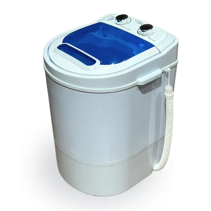 Tangarus Lavadora Mini Centrifugadora portátil Caravan 3kg  Ideal para Camping y Caravanas  Clase A - 1