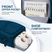 Mochila De Viaje Para Mujer Bolsa Personal De Aerolíneas Mochila De Cabinas Impermeable Con Portátil Para Colegio Casual Y Escuela - details 1