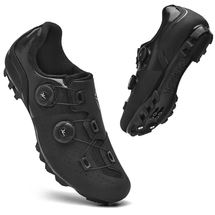 Zapatos De Ciclismo Para Hombre MTB Deportivos Zapatillas De Motocicleta SPD Zapatos De Bicicleta De Montaña Deportivos De Carreras Ligeros Y Transpirables - 1