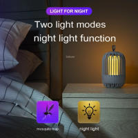 Luz Eléctrica Anti-Mosquitos USB Para Cages De Pájaros Camping Al Aire Libre Luz Nocturna Portátil Repelente De Mosquitos Para Niños - details 6