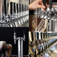 Manija De Cacahuate De Cerámica Para Vaso De Cerveza Con Tapa De Plástico 3/8" Hecha En China Para Tapas Americanas Estándar - details 3