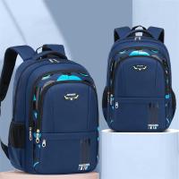 Nueva Mochila Escolar Para Niños Impermeable Bolsa De Libros Para Adolescentes Chicos Material De Nylon Cierre De Cremallera - details 7