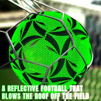 Balón De Fútbol LED Reflectante Para Entrenamiento Adulto Tamaño 5 Verde PVC Luminoso Y Fluorescente - details 7