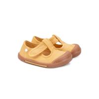 Igor pepito de lona canvas con suela caramelo respetuoso barefoot horma ancha con velcro para niño o niña - details 3