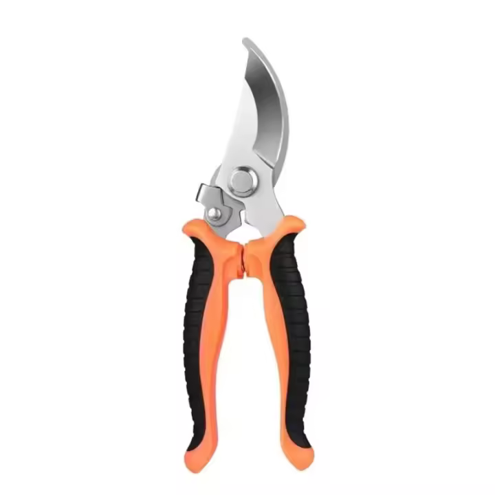 1Pcs Tijeras De Poda Profesional Con Corte Por Pasada Para Jardín Y Árboles Afiladas Tijeras De Mano Secateur Herramienta De Poda Metálica - 1
