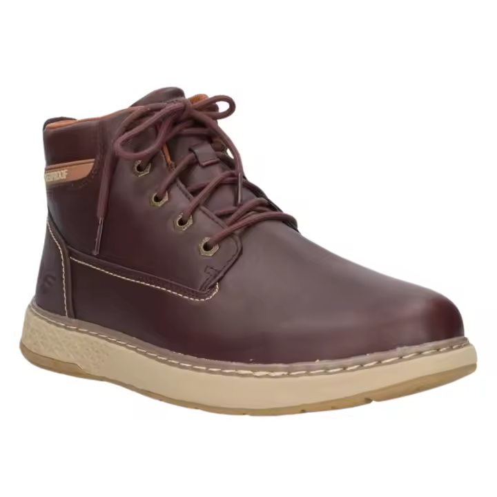 Botas/Botines Altos Skechers Relaxed Fit®: Garlan - Deno Fabricado En Polipiel/Piel Vegana Para Hombre En Color Marrón - 1