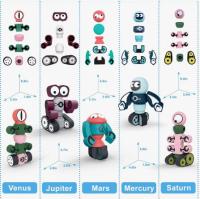 Robots magnéticos, juego de Bloques magnéticos de 35 piezas para niños con Caja de almacenamiento, juego Educativo de Juguetes - details 1