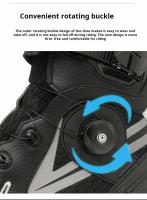 Botas De Motocicleta Impermeables Y Antideslizantes De Fibra Ultrafina Para Hombres Y Mujeres Protección Resistente Al Desgaste Para Viajes En Motocicleta - details 4