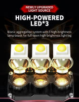 Linterna Frontal LED De Sensor Infrarrojo Para Camping Y Pesca Fuente De Luz Tipo-C Impermeable Con Lente De Ángulo De 30° - details 5