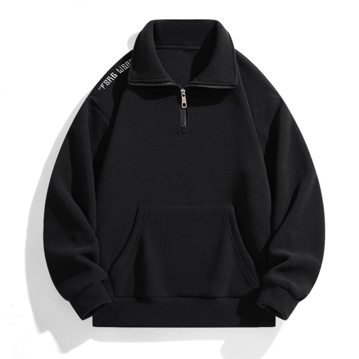Sudadera De Manga Larga Para Hombre plus Size 5XL 6XL 7XL 100-175kg Con Cremallera Color Sólido Sudadera Casual Para Otoño E Invierno