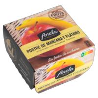 Anela Fruits Postre 2x100g de Manzana, Manzana y Melocotón, Manzana y Pera, Manzana y Plátano - Delicioso postre de frutas variadas para disfrutar en casa - details 1