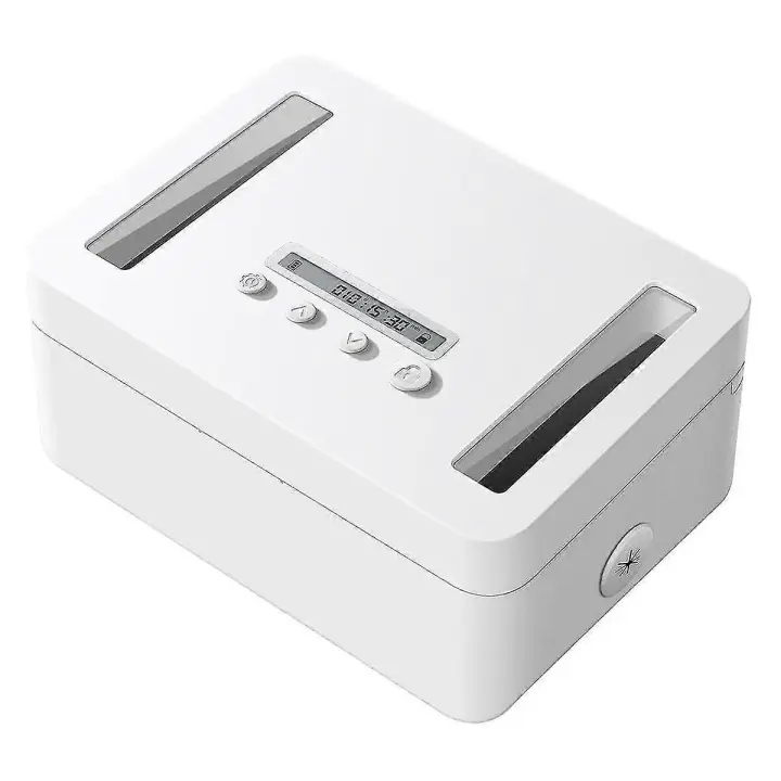 Metal Timed Lock Box,time Lock Box With Child Lock And Led Display,self-control Timer Locker For Phones, Snacks, Alcohol - 1