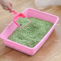Caja de arena abierta para gatos, arena para mascotas, con bordes altos, 37 x 27 x H8,6 cm - details 2