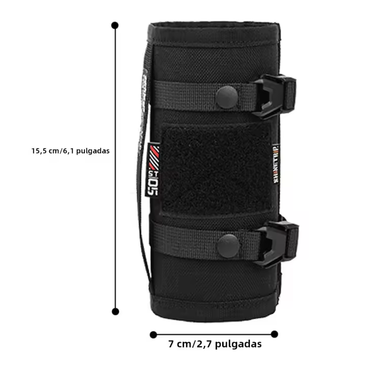 Cubierta De Tanque De Combustible De Nylon Para Camping Ventilada Impermeable Y Antigolpes Funda Para Cilindro De Gas - 1