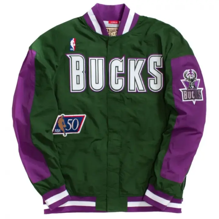 Chaqueta Milwaukee Bucks Authentic Warm Up - Mitchell And Ness 1996-97 Mitchell & Ness - 1