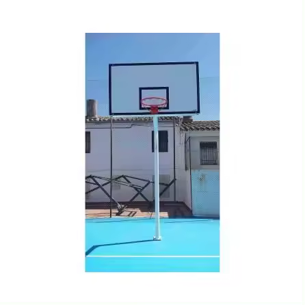 JUEGO CANASTAS BALONCESTO MONOTUBO NEW TUBO 114 MM FIJAS  -SIN TABLERO, ARO- CON BASE DE ANCLAJE SOFTEE EQUIPMENT Raíz BALONCESTO DEPORTES EQUIPAMIENTO Canastas Instalaciones BALONCESTO Categorías FÚTBOL - 1