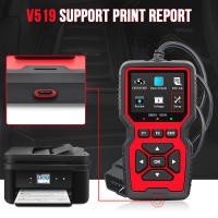 Leer Códigos V519 OBDII Herramienta De Diagnóstico De Coche OBD2 Voltaje Prueba Escáner Automóvil ELM327 V1.5 Herramientas De Auto - details 4