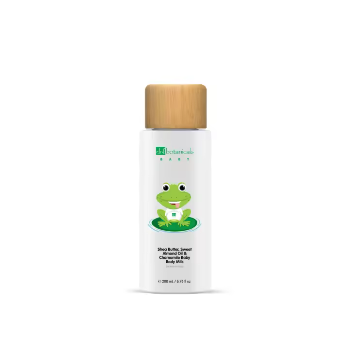 Dr.Botanicals Leche Corporal para Bebés con Aceite de Almendras Dulces y Manzanilla - 1