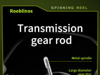 Carrete De Pesca Rooblinos MX Spinning Metal Completo Adecuado Para Aguas Dulces Y Saladas Cualquier Especie De Pescado Manija De Palanca Para Pesca En Oceano Río Lago Y Montaña - details 8