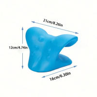 Almohada De Masaje Cervical 1pc Dispositivo Para Relajación De Cuello Y Hombros Alineación Del Espine Cervical Y Relajación Muscular - details 2