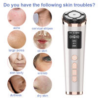 Masajeador Facial De Microcorriente EMS Rejuvenecimiento De Piel Anti-Edad Mini Máquina Hifu Lifting Facial Elevación De Rostro - details 1