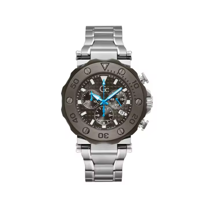 Gc Watches Reloj Hombre Gc Divercode Chrono Acero 10 Atm - 1