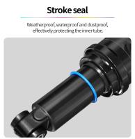 MEROCA MR-2 Amortiguador De Aire Para Bicicleta MTB Ajustable En Aluminio 125/150/165/190mm Presión De Aire Para Mountain Bikes - details 8