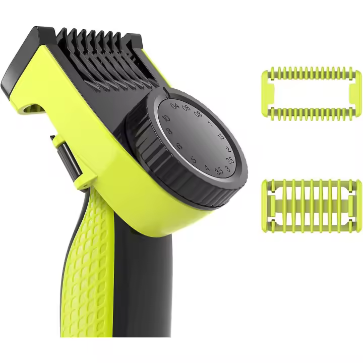 Protectores para Phillips One Blade y Oneblade 360, peine ajustable 14 en 1 para afeitadoras Qp2520, Qp2630 y Qp2834, para el cuidado facial, esencial para el afeitado masculino. - 1