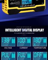 Cargador De Batería Para Coche EAFC 180W 10A Inteligente Y Rápido 12V -24V Reparación Por Pulso Para AGM GEL Células De Plomo Ácido - details 1