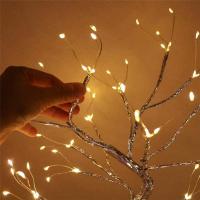 Lámpara De Árbol Bonsái Con Control Remoto 108 LEDs Luz Nocturna Brillante Para Decoración De Hogar Navidad Y Día De San Valentín - details 6