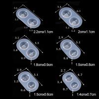 Molde De Silicona Para Ojos De Muñecas DIY Herramientas Creativas De Manualidades Accesorios Para Juguetes Medio Círculo De Sillíaco Reutilizable - details 1
