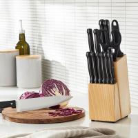 【🏰Corpus Christi】Juego Profesional de Cuchillos de Cocina 15 Piezas - Acero Inoxidable, Afilado Permanente, Diseño Ergonómico, Ideal para Chef/Cocina en Casa - Incluye Portacuchillos y Afilador - details 8