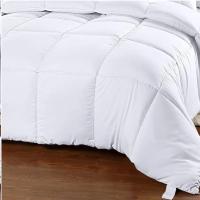 Edredón nórdico de cama con inserto de núcleo de edredón 500G, edredón de edredón, edredón de cama doble con costuras de caja (blanco) multitamaño - details 7