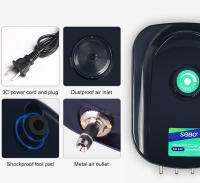 Bomba De Aire Para Acuario SOBO Silenciosa Con Regulación Del Volumen De Aire Alta Potencia Oxigenadora Compressor De Aire Aerador 220v 12w Para Peces - details 12