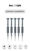 Set De Destornilladores Preciso MaAnt MY-901 Para Reparación De Teléfonos Con Cabezas Pentágonas Y0.6 T2 Y Absorción Magnética Fuerte Incluye Mango - details 0