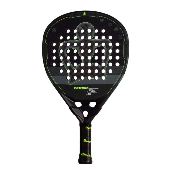 Pala de Pádel Black Crown Patron 2024 - 1