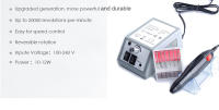 Máquina De Uñas Profesional 20000RPM Con Conjunto De Brocas Y Archos Para Remover Esmalte De Gel Herramientas De Pulido De Uñas Bajo Ruido Kit De Archos - details 3