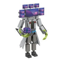 Skibidi Toilet Man Monitor Man Titan TV Bloques De Construcción Para Adultos Y Niños Material ABS Tamaño Grande Juguete Para Navidad Y Halloween - details 2