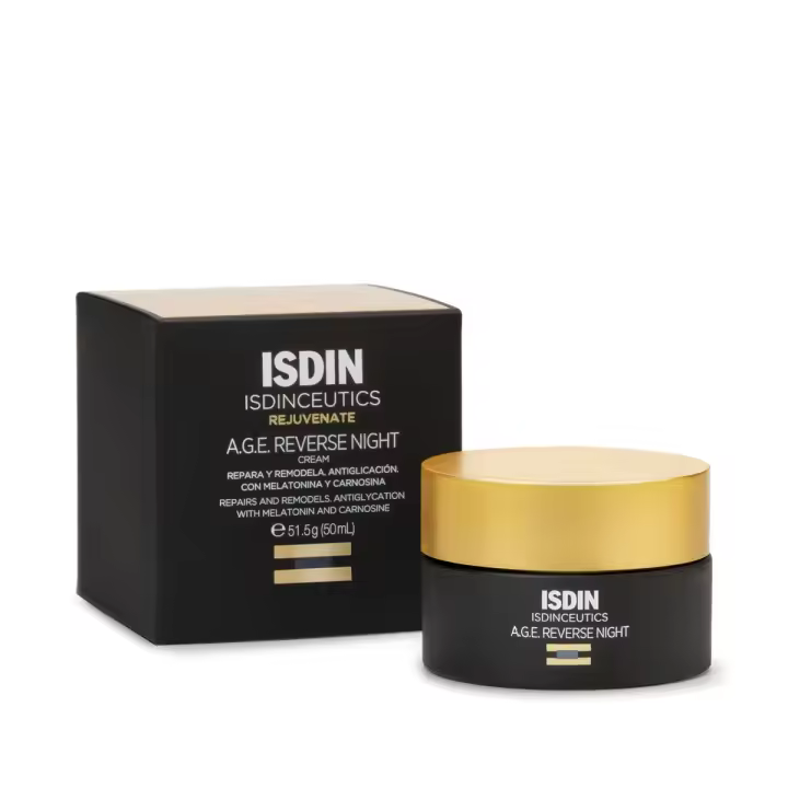 Isdinceutics Isdin AGE Reverse Crema Reparadora Noche 50ml - Repara la Piel | Anti-edad | Nutrición Intensa - 1