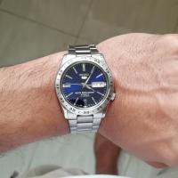 Seiko Watches Reloj Automático Hombre Seiko SNKD99K1 Dial Azul 37mm Correa Acero 50m Water Resist - details 1