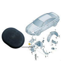 Cubierta dePlug De Parachoques Delantero Izquierdo Y Derecho Para Audi A6 C6 2005-2011 Pieza De Automóvil Fijación Y Seguridad - details 1