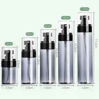 Botella De Perfume Recargable De 30-120ml Dispensador De Hidratación Facial Mist Fina Viaje Contenedor De Cosméticos Transparente - details 0