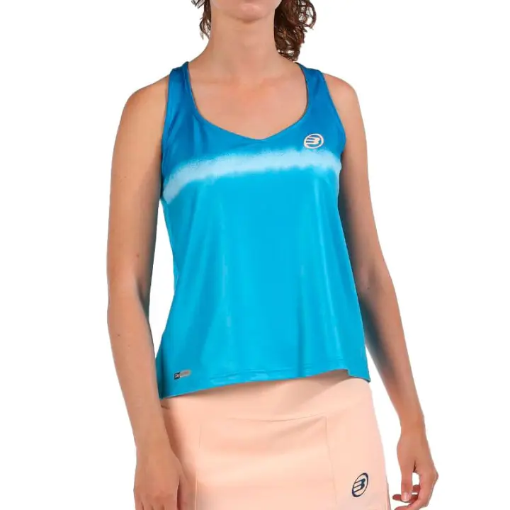 Camiseta Bullpadel Eguz Cyan - 1