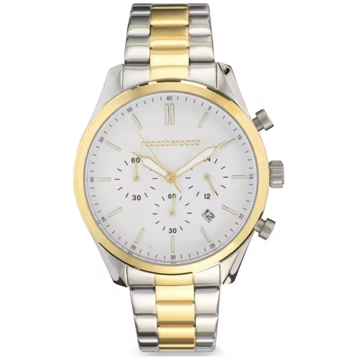 Reloj RoccoBarocco Luxury® Silver White Dial - 1