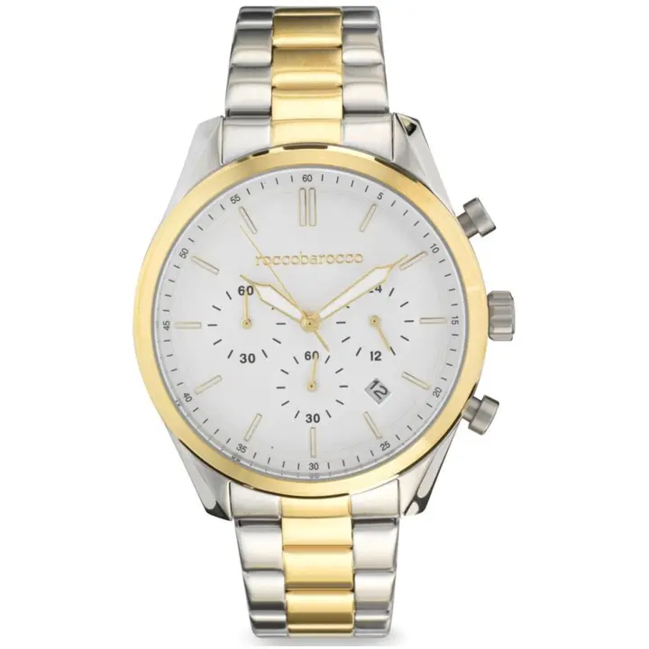 Reloj RoccoBarocco Luxury® Silver White Dial - 1
