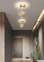 Lámpara De Techo LED Moderna En Forma De Balón De Vidrio Estrella Para Decoración De Habitaciones Estudio Dormitorio Iluminación Doméstica - details 0