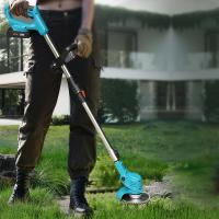 21V 380W Electric Grass Trimmer Handheld For Makita 21V Battery 7800RPM Cordless Garden Grass Trimmer Length Adjustable with 2 Battery - details 2